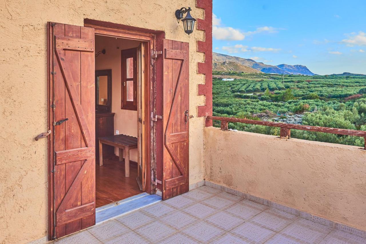 Villa Evenos Of 3 Bedrooms - Irida Country House Of 2 Bedrooms With Private Pools Elafonisi Ngoại thất bức ảnh