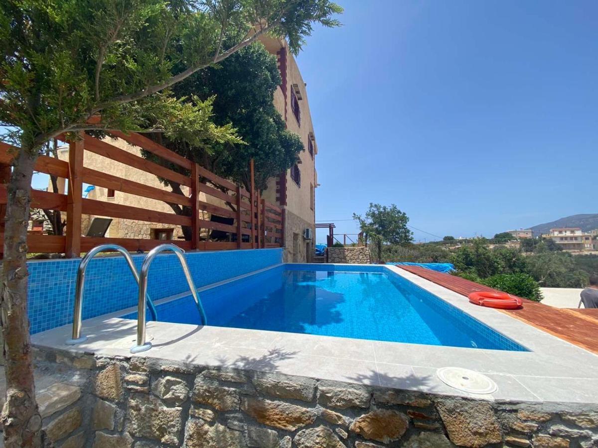 Villa Evenos Of 3 Bedrooms - Irida Country House Of 2 Bedrooms With Private Pools Elafonisi Ngoại thất bức ảnh