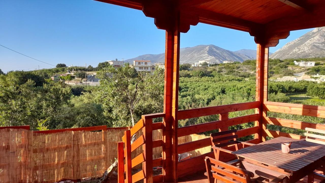 Villa Evenos Of 3 Bedrooms - Irida Country House Of 2 Bedrooms With Private Pools Elafonisi Ngoại thất bức ảnh