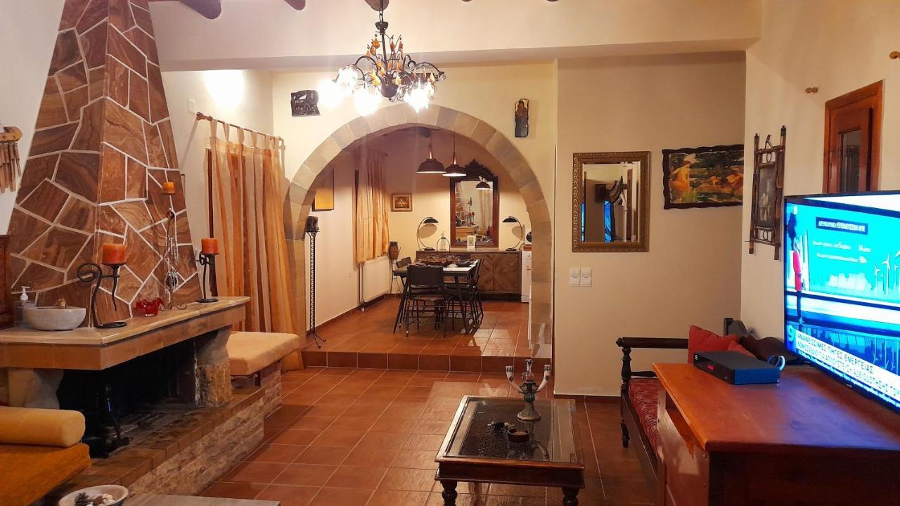 Villa Evenos Of 3 Bedrooms - Irida Country House Of 2 Bedrooms With Private Pools Elafonisi Ngoại thất bức ảnh